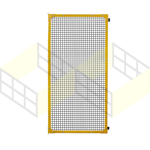 Hinge Right (2X2 Steel Mesh - Clear Panels)